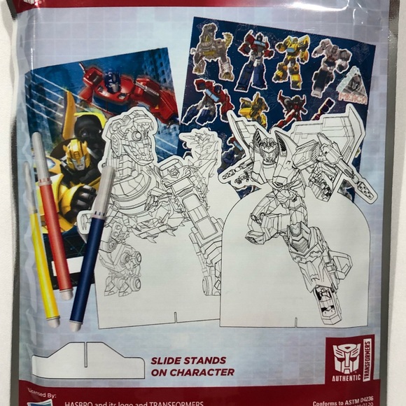 Transformers Color and Play Activity Set - Picture 5 of 7